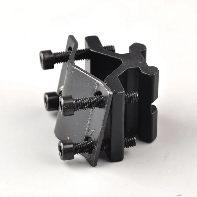 Adjustable Double Rail 20mm Weaver Barrel Mount Adapter
