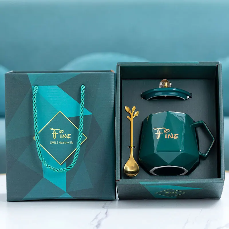 Multi-Options Corporate Promotional Gift Items Mug Spoon Set For Promotional Business Giveaway