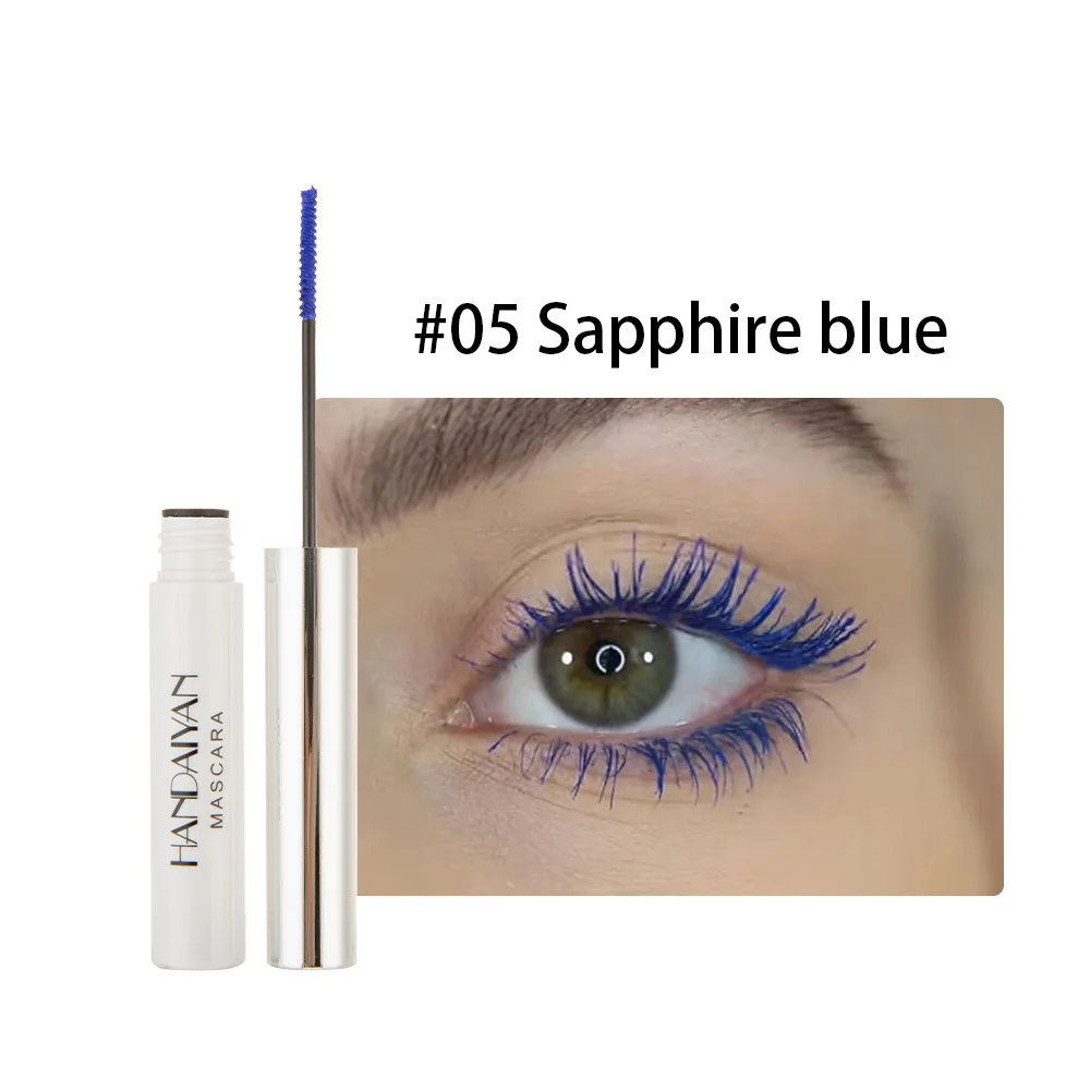 Make-up Color Mascara Christmas Hot Sale Thick Curled Longer Waterproof Color Mascara