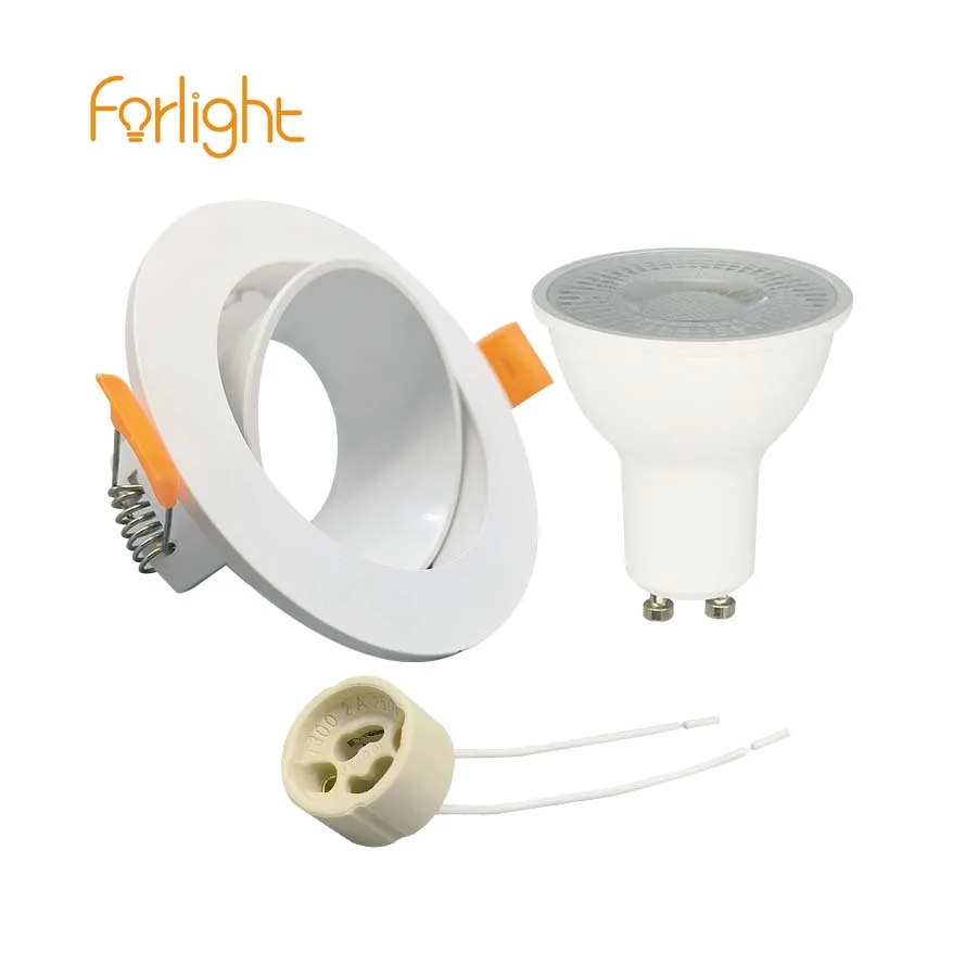 led gu10 mr16 light 5w 7w spot light gu10 mr16 plastic frame fixtures fitting modules downlight gu10 led bulb light