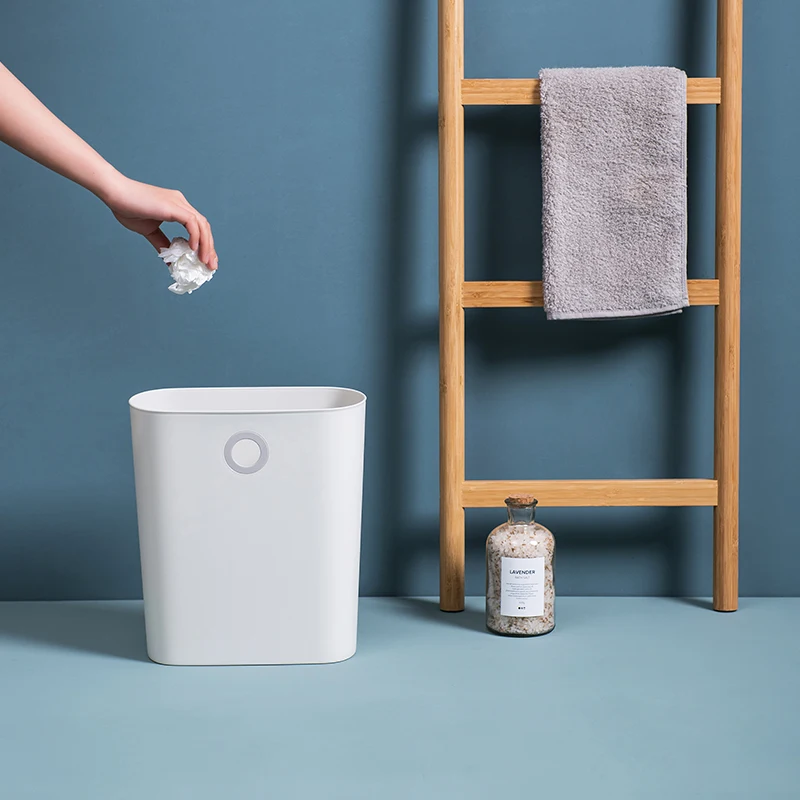 Pinmoo Large Capacity Kitchen Rubbish Bin Home Use Kitchen Hanging Garbage Waste Trash Can