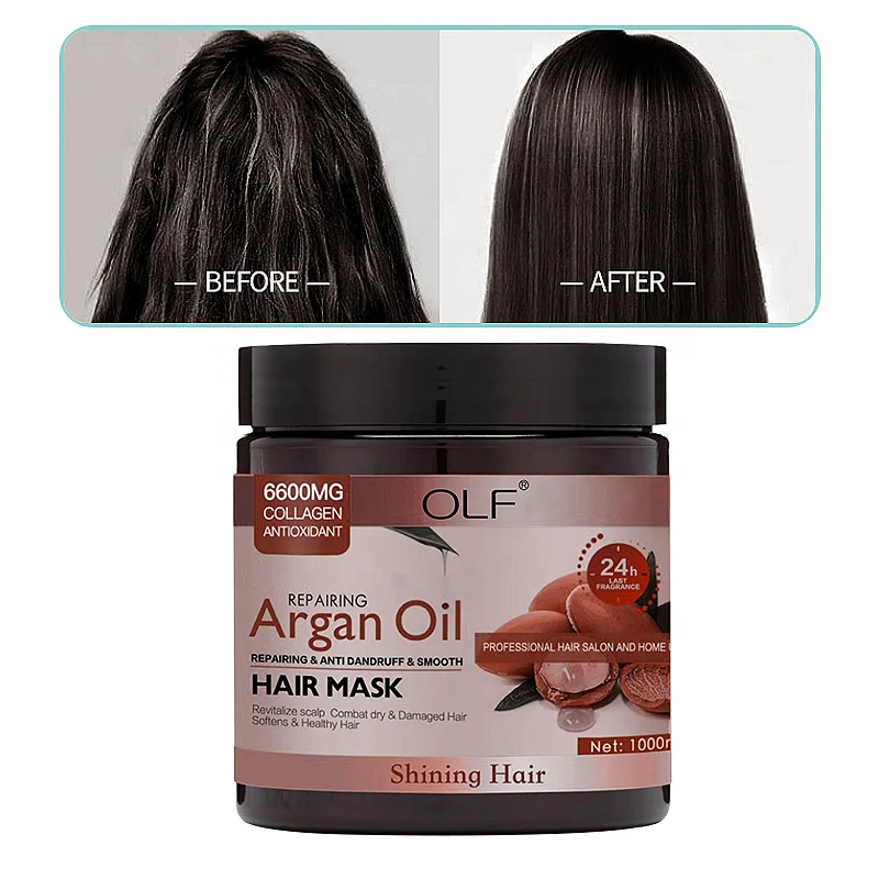 2022 Black Woman Rose Tea Tree Vitamin E Ginger Milk Natural Keratin Hair Mask Wholesale Peppermint Purple Argan Oil Hair Mask