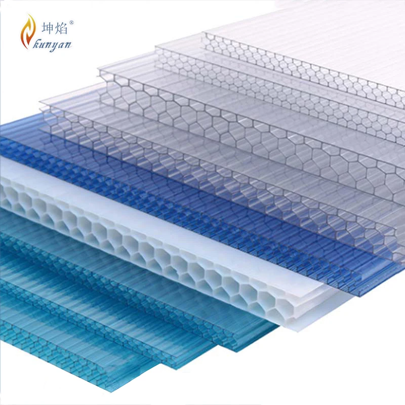 Лидер продаж многослойная сотовая поликарбонатная Крышка для бассейна 10 мм цены