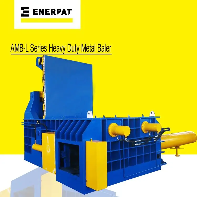 Aluminum Metal Baler Scrap Can Compress Compactor baler baling machine For Metal Recycling