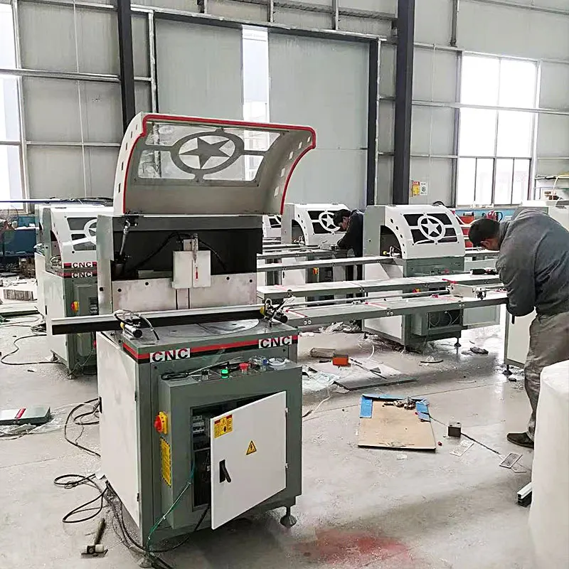 China Factory Versatile 45 and 90 Single Head Cutting Saw for Accurate and Efficient Aluminum Cuts