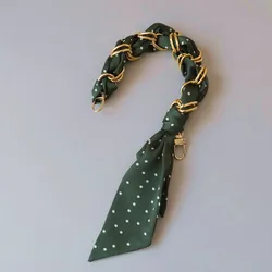LOYALTY 2021 Soft Ribbon Silk Scarf Bag Strap For Women Handbags Bag Chain Accessories