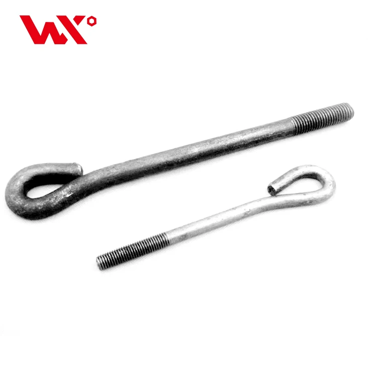 Sturdy Manufacturer L-shape ASTM m24 foundation mild steel bolts 7 type foundation anchor bolt
