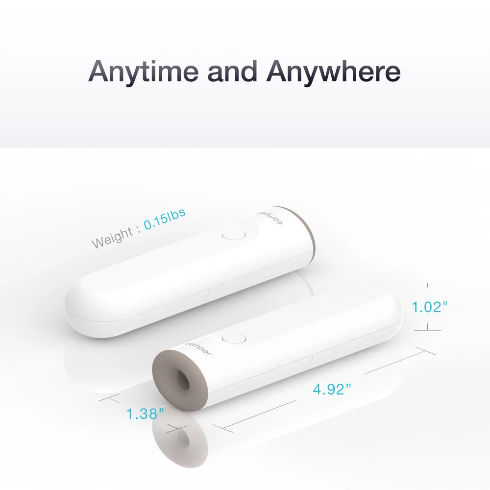 
Comper App smart phone basal Non-Contact & Contact digital Thermometer used for baby/for adult 