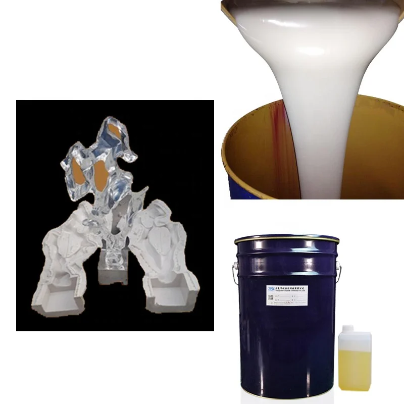 YPD Silicone rubber RTV raw material for statue mold making