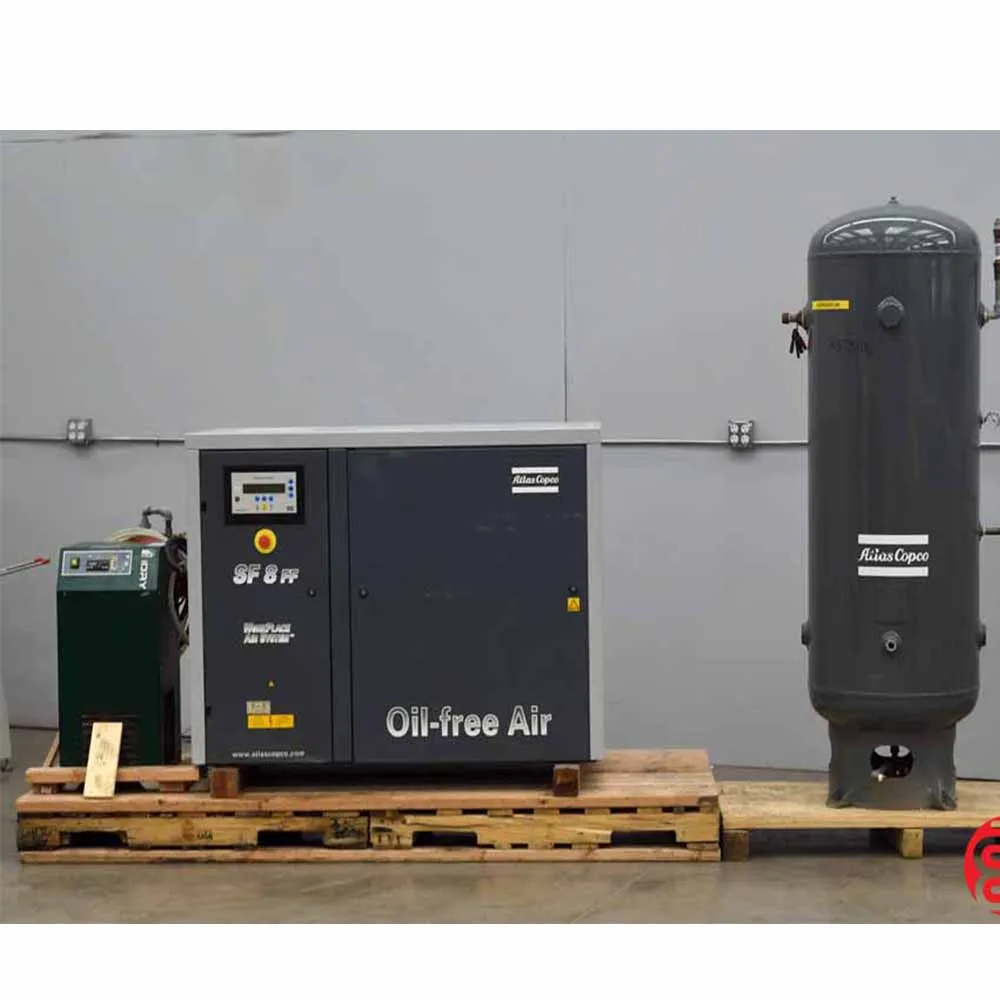 SF4 SF8 SF SF11 SF15 SF17 SF22 SF35 oil free atlas copco air compressor