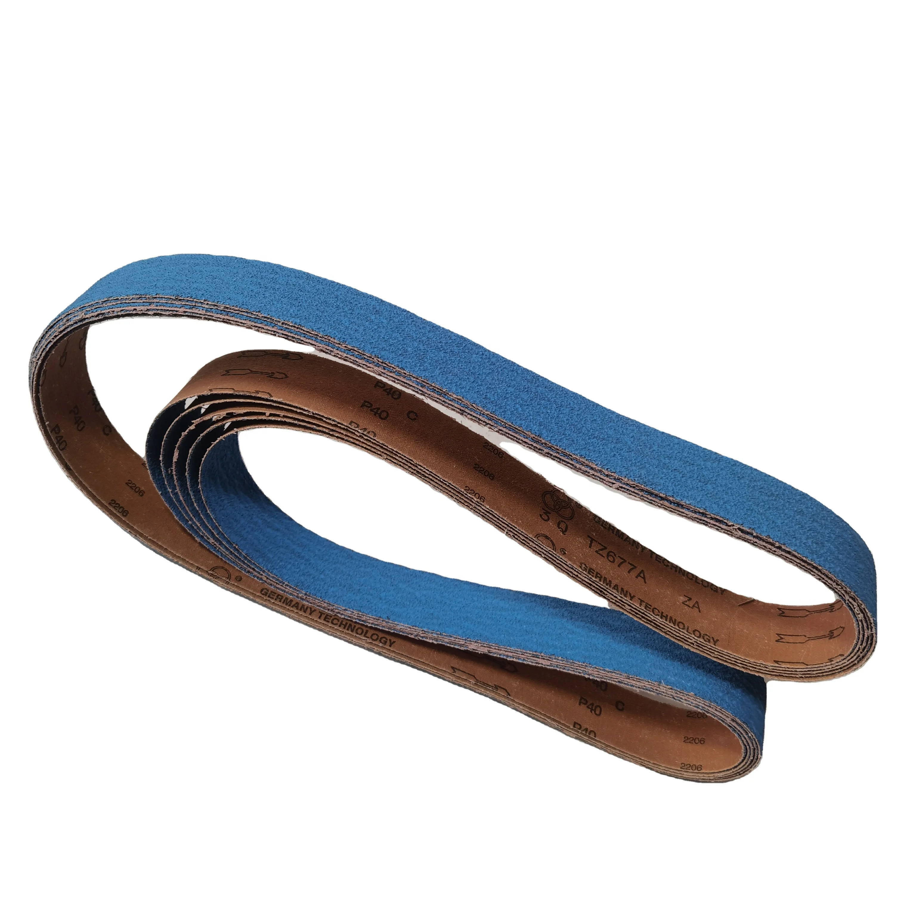 50mm * 2108mm abrasive cloth belt metal stainless steel polishing zirconium steel jade abrasive belt