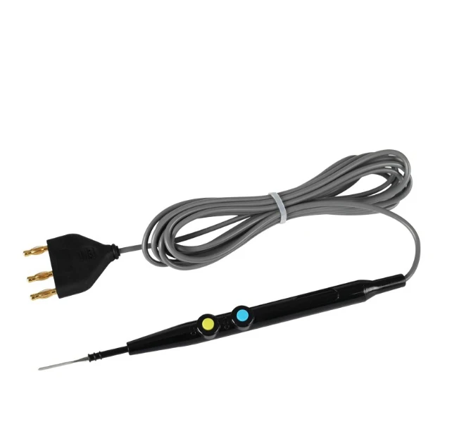 Medical Electrosurgical Pencil Diathermy ESU Electrode Cautery Surgical Pen Lapiz De Electrocauterio Smoke Evacuation Pencil