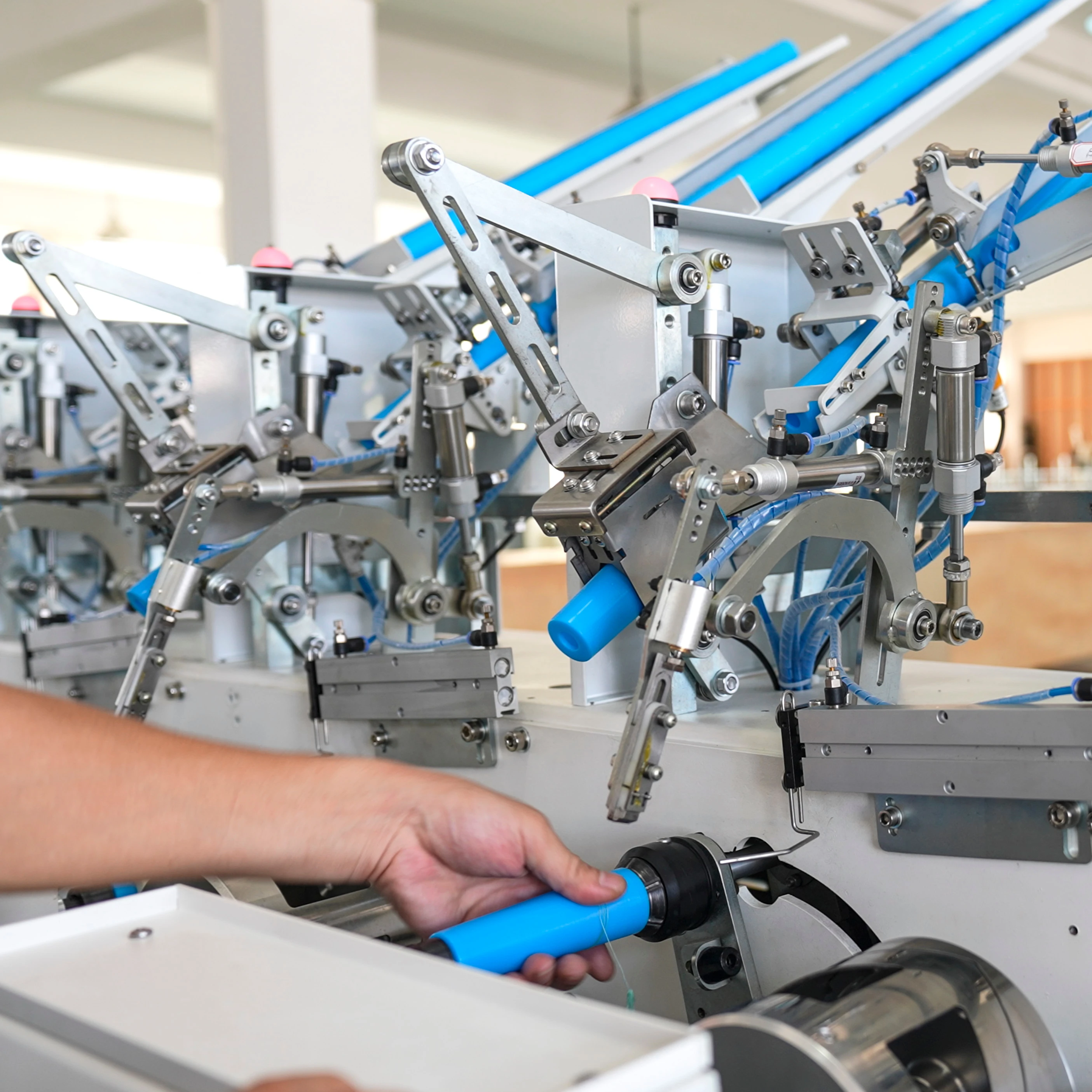 Credit Ocean automatic high speed sewing thread motor winding machines