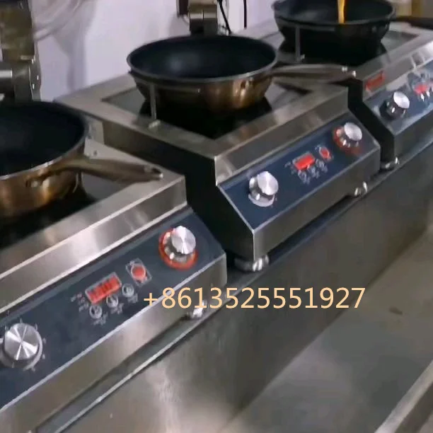 Kitchen Commercial Induction5000w electric commercial industrial wok station induction cooker
