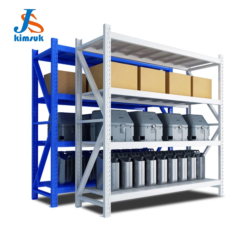 High Quality Stainless Steel Rack Commercial Garage Storage Shelf Easy install Warehouse Racking Systems