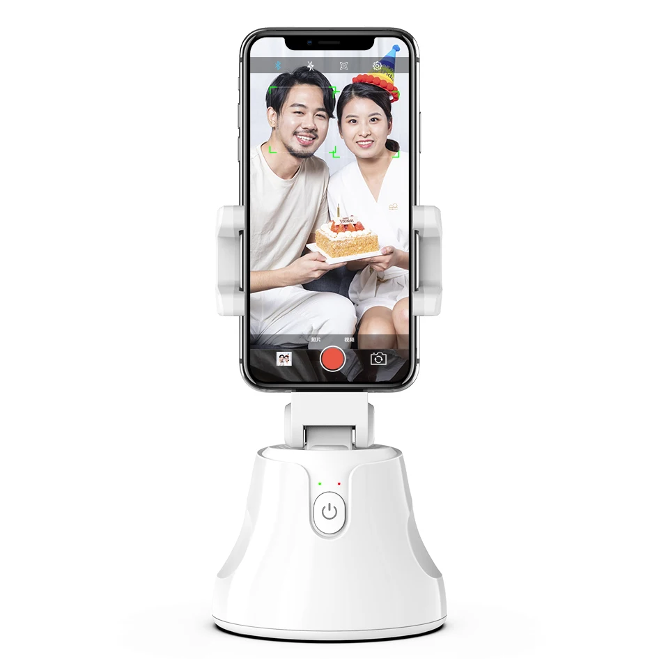 Apai Genie 360 Degree Smart Object Face Sefie Tracking Video Record Vlog Camera AI Holder Robot