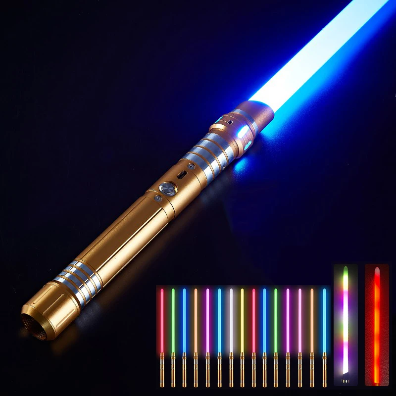 1/2 pcs EGW08 New 3.0 Led Swords Metal Lightsaber Hilt PC Tube 15 Colors Lightsaber