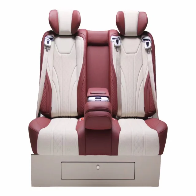 TV Lifting Partition Car Seat Universal Adjustable Electric Leather Car Luxury Seat For W447