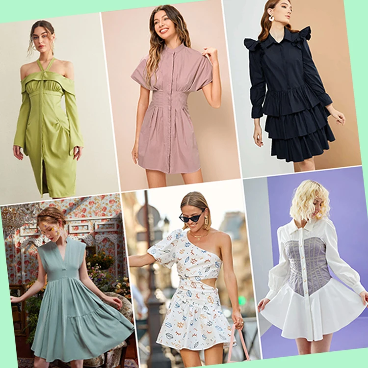 New stock clothes Wholesale apparel stock Factory Cheap Price Clothing Women dress Used Clothes womens clothing