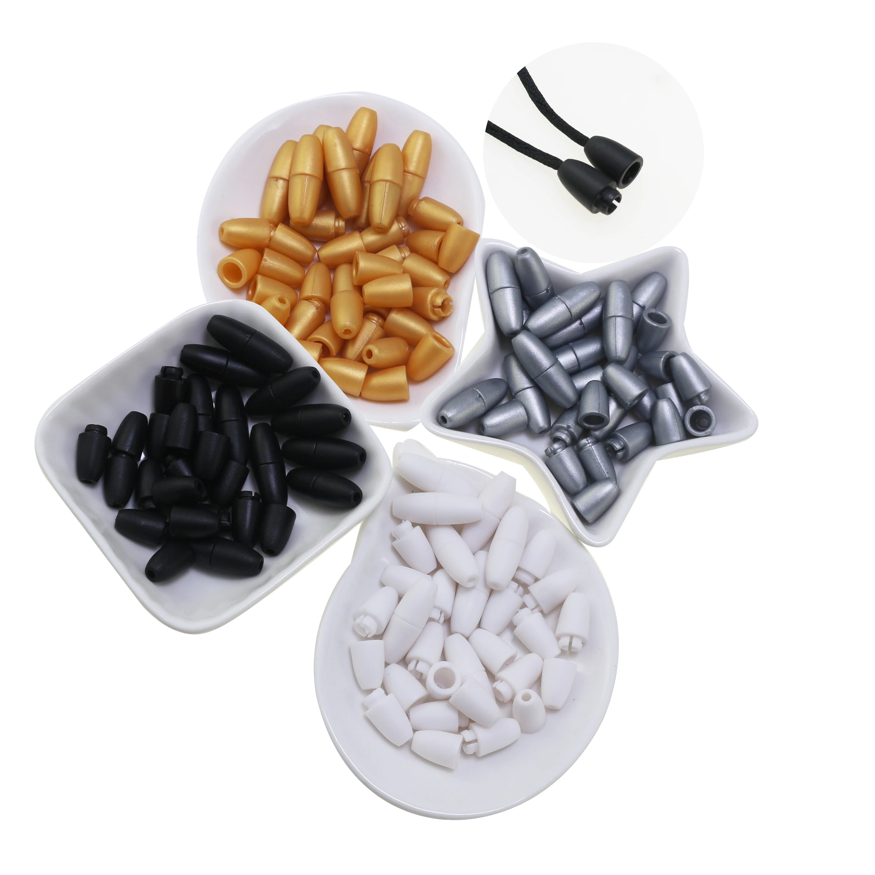 Оптовая продажа пластиковые застежки для детей ювелирные изделия прорезывания зубов подвески ожерелья