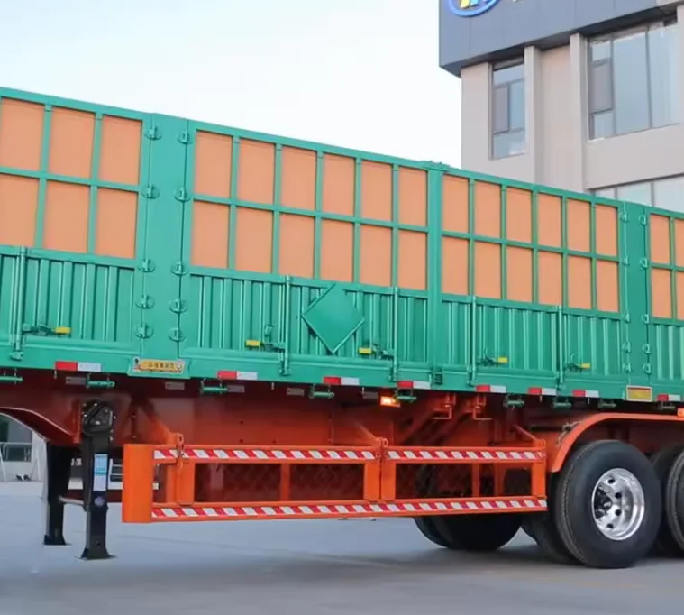 Hot selling 3 4 Axels 10m-18m 50 ton 80 ton transport semi-trailer 100 ton low chassis truck trailer for sale