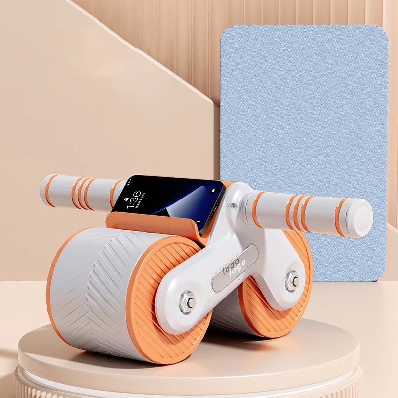 Factory Price Abs Roller Wheel Automatic Rebound Ab Abdominal Exercise Ab Wheel Abs Roller
