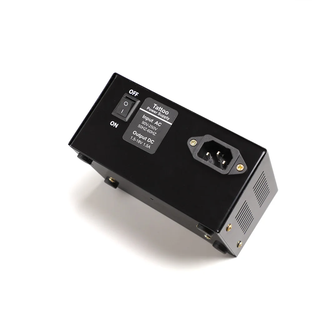 Wholesale High Quality Tattoo Power Supply 3 Colors Available Black/Red/Silver for Tattoo Machines