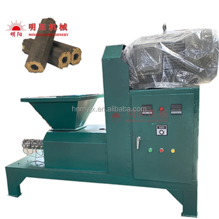 Wood Briquette Press Machine/Briquetting Machine Sawdust/Charcoal Making Machine From India