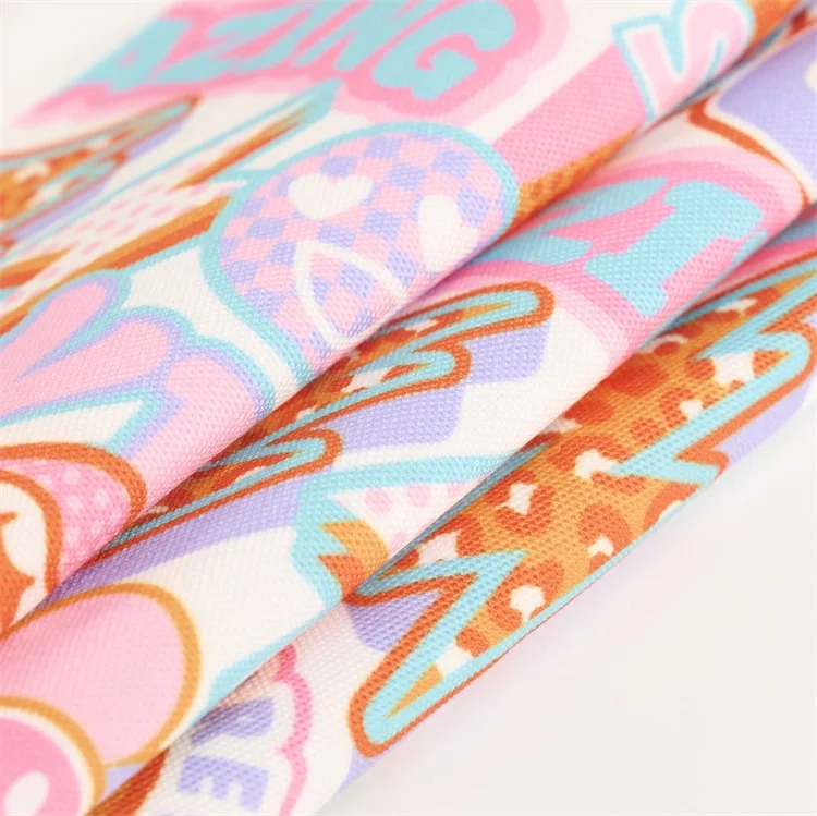 Hot selling organic cotton waterproof waxed canvas fabric custom print canvas fabric canvas fabric wholesale