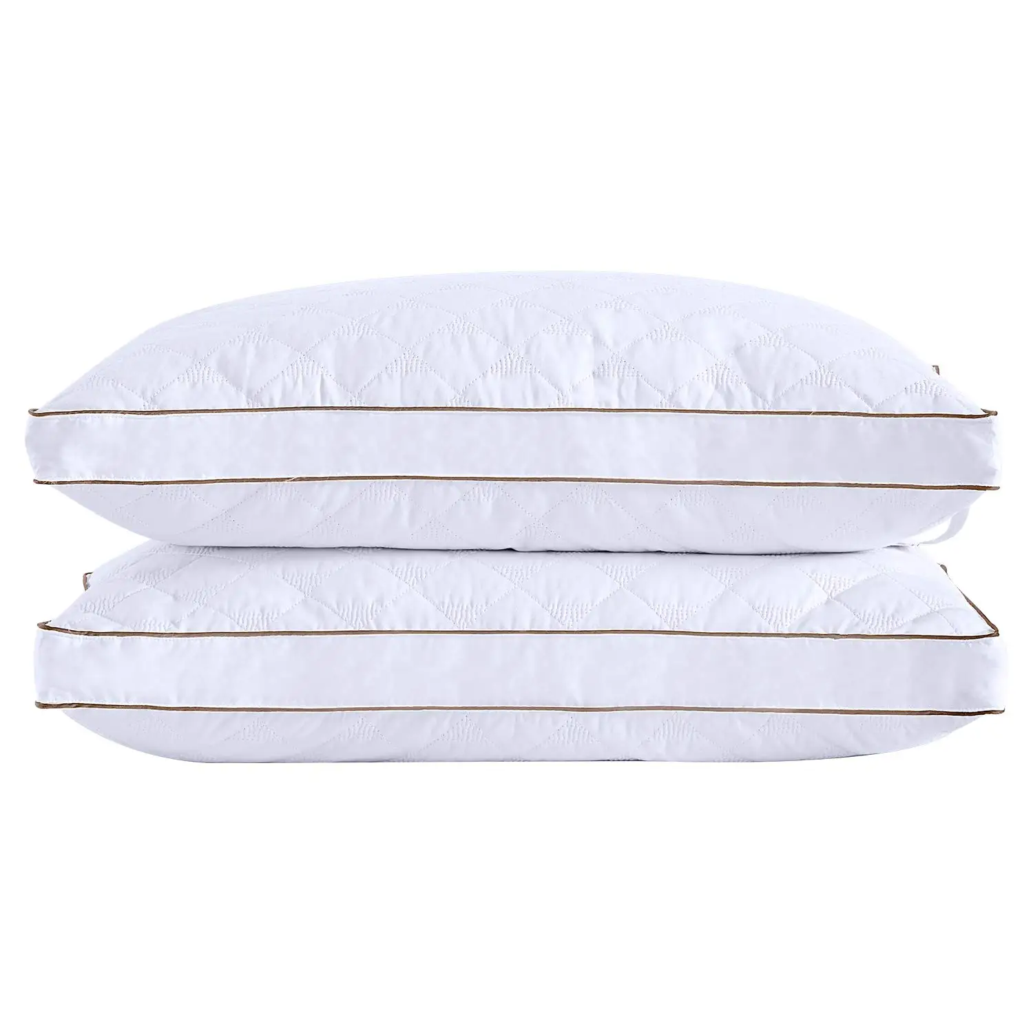 Hotel Down Pillow 100% Cotton Cover Downproof bed pillow Natural Goose Down Feather Pillows for Sleeping
