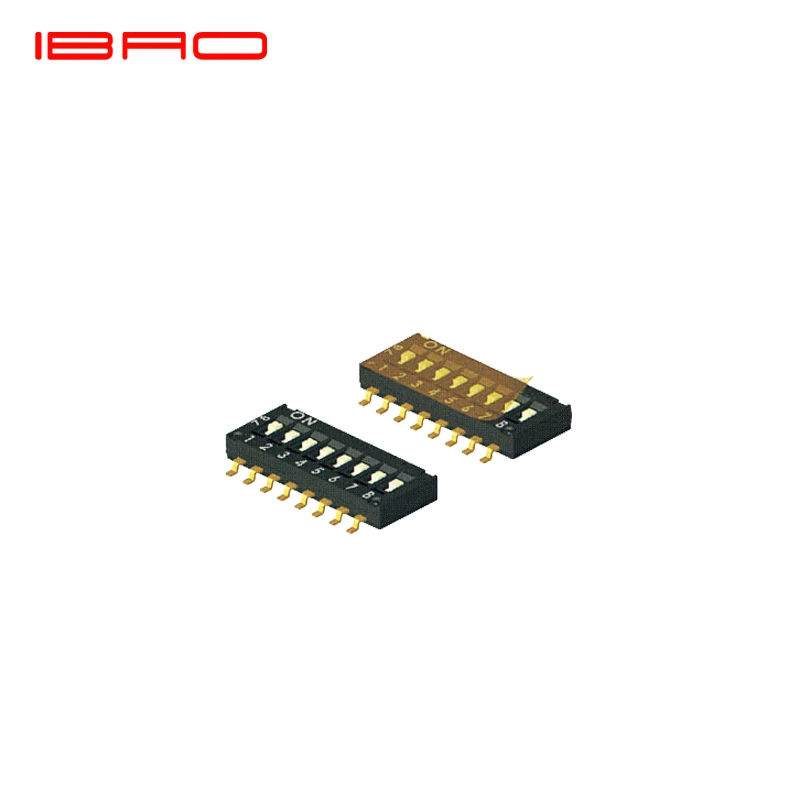 IBAO DIP Switch 1.6mm Half Pitch SMT Type Electrical Switch
