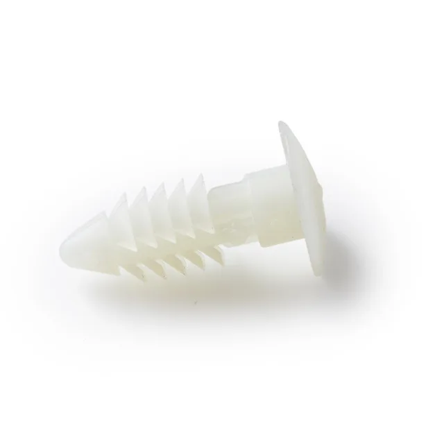 White nylon cross round head screws Cross pan head plastic screws Plastic screw bolts M2M2.5M3M4