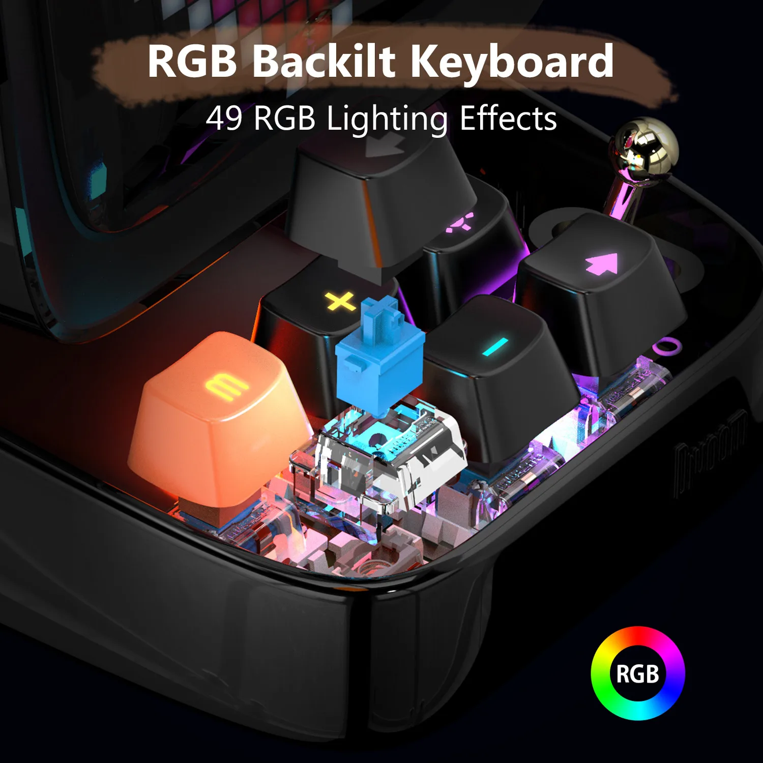 Divoom Ditoo Retro Pixel Art Bluetooth Portable Speaker Alarm Clock DIY LED Display Board, Birthday Gift Home Light Decoration