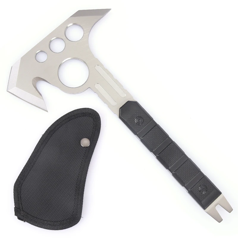 Utility custom stainless steel professional factory axe sharply axe hatchet hammer mallet non-slip handle