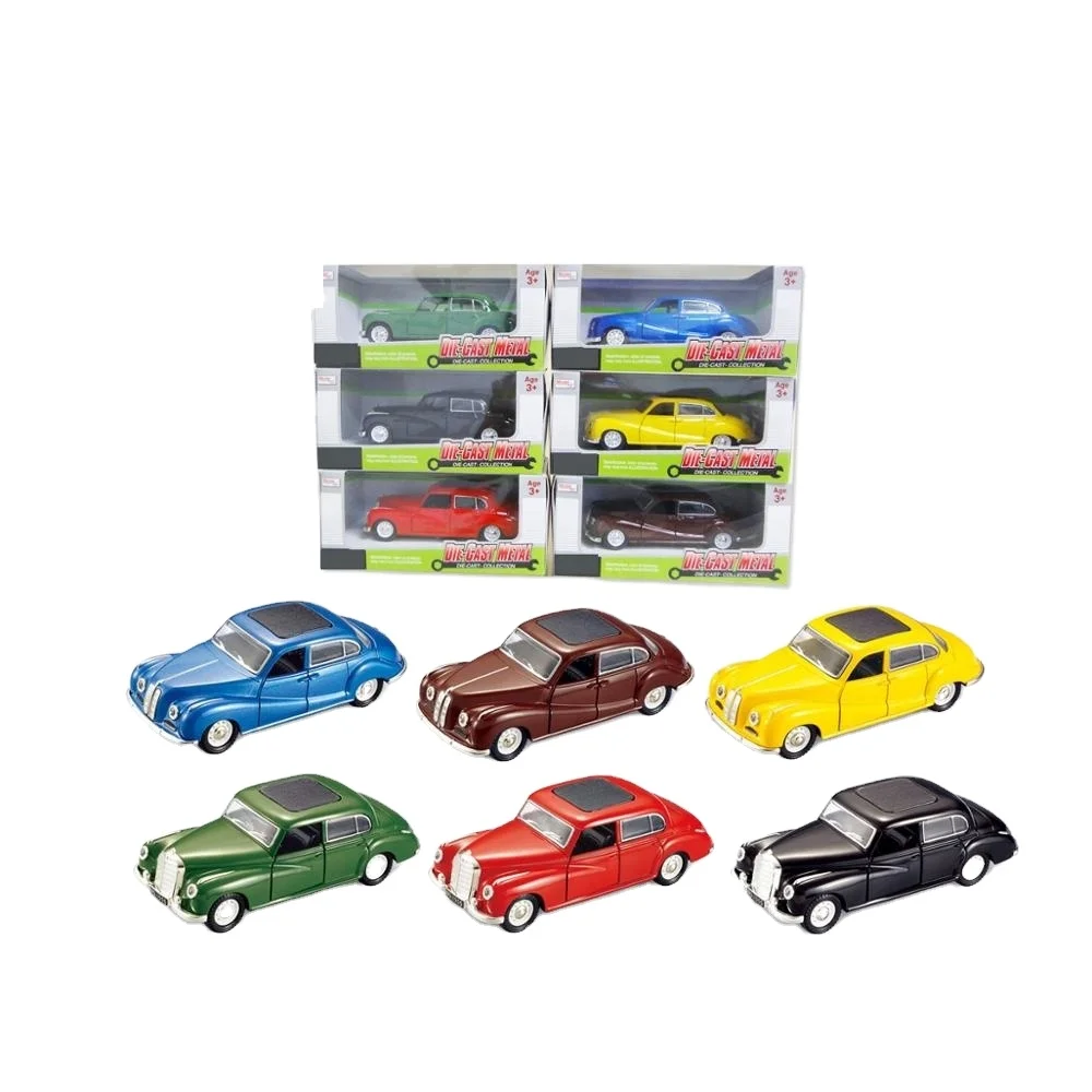 New 1:32 Scale Car Toys Diecast Metal Pull Back Car Model Toy For Gift/Kids/Collection Light And Music