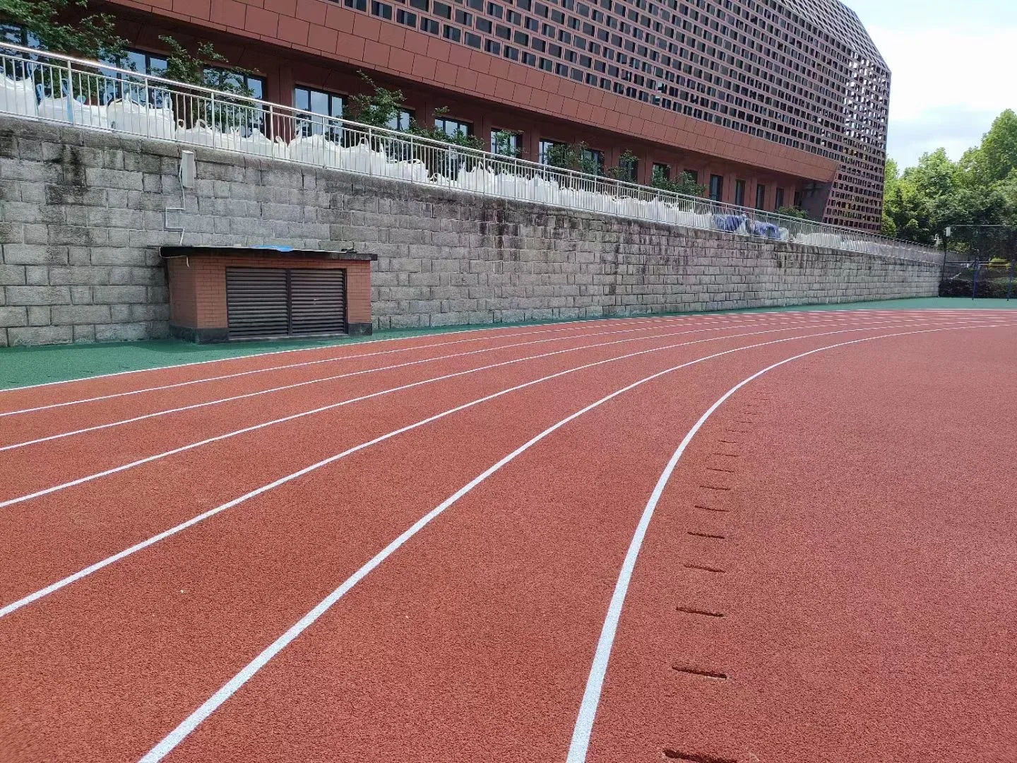 Iaaf Approved 9-13mm Prefabricated Runway Stadium Tartan Track NFL-l-24092702