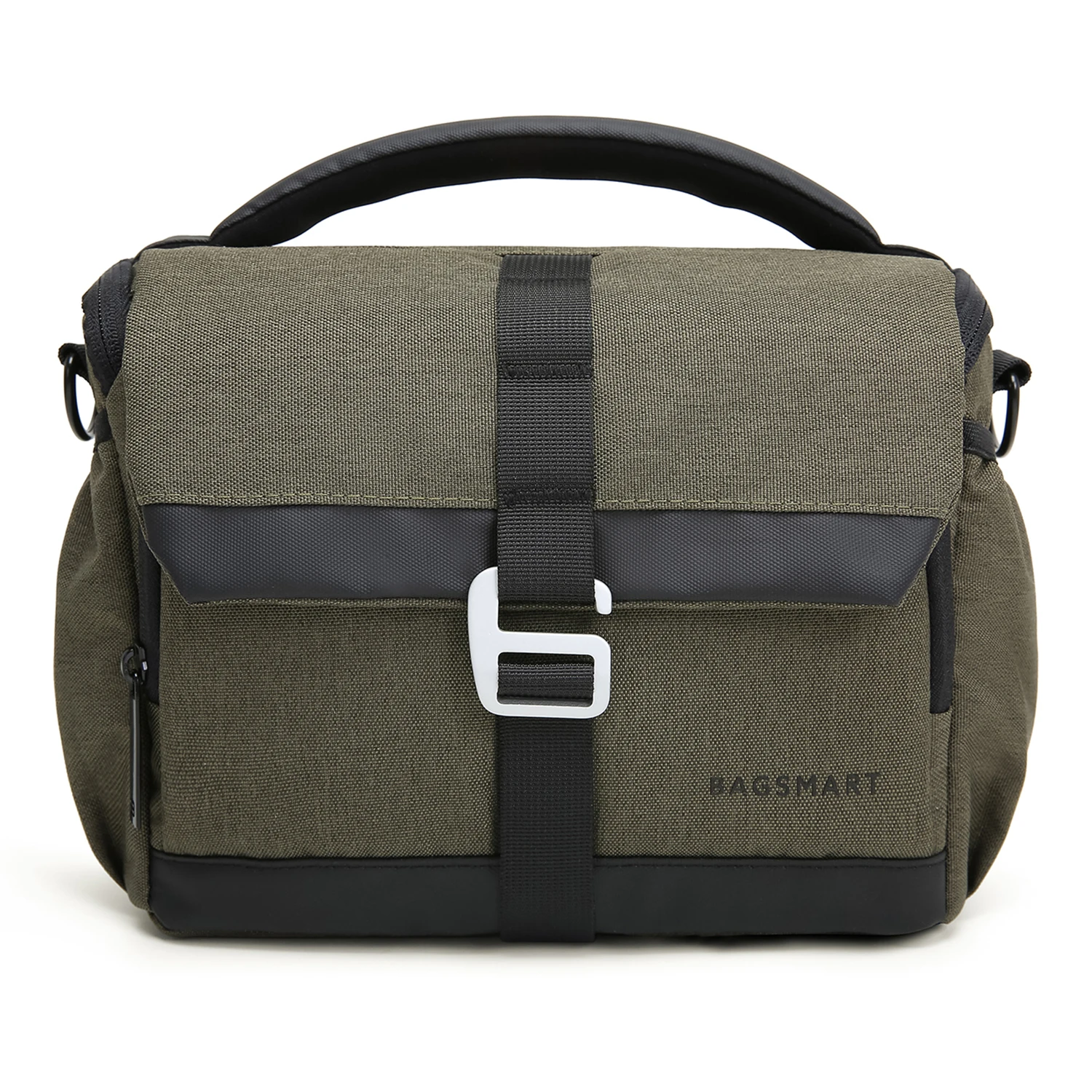 High quality compact gadget camera sling bag with thicken top handle messenger camera bag