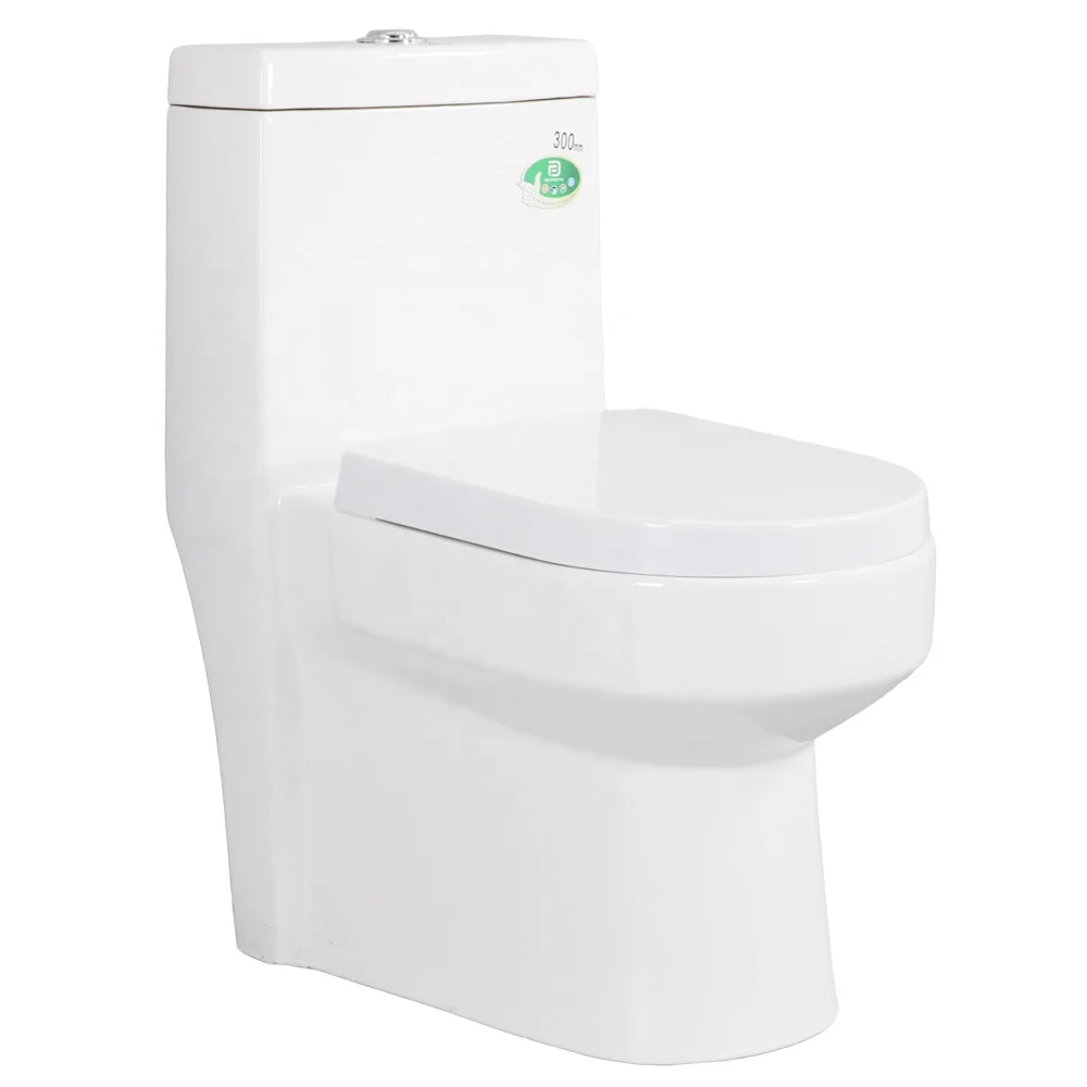 Чайочжоу сантехника белого цвета для ванной комнаты фарфоровый Туалет напольный керамический сифонный Цельный унитаз