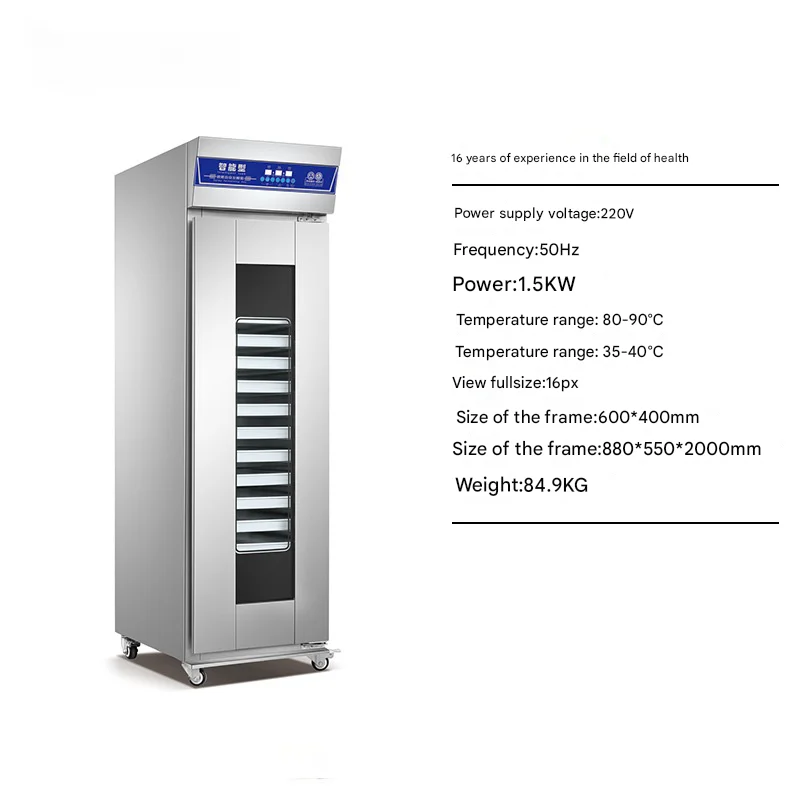 Commercial Baking Bread Proofing Cabinets Large Capacity 6-32 Tray Proofing Boxes Electric Dough Proofing Boxes