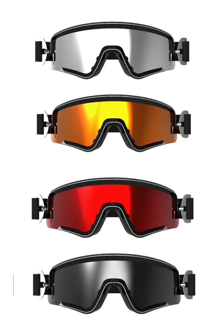 Vintage Pilot Flying Goggles Outdoor Sports Glasses for Motocross Motorcycle  ATV KTM Dirt Bike