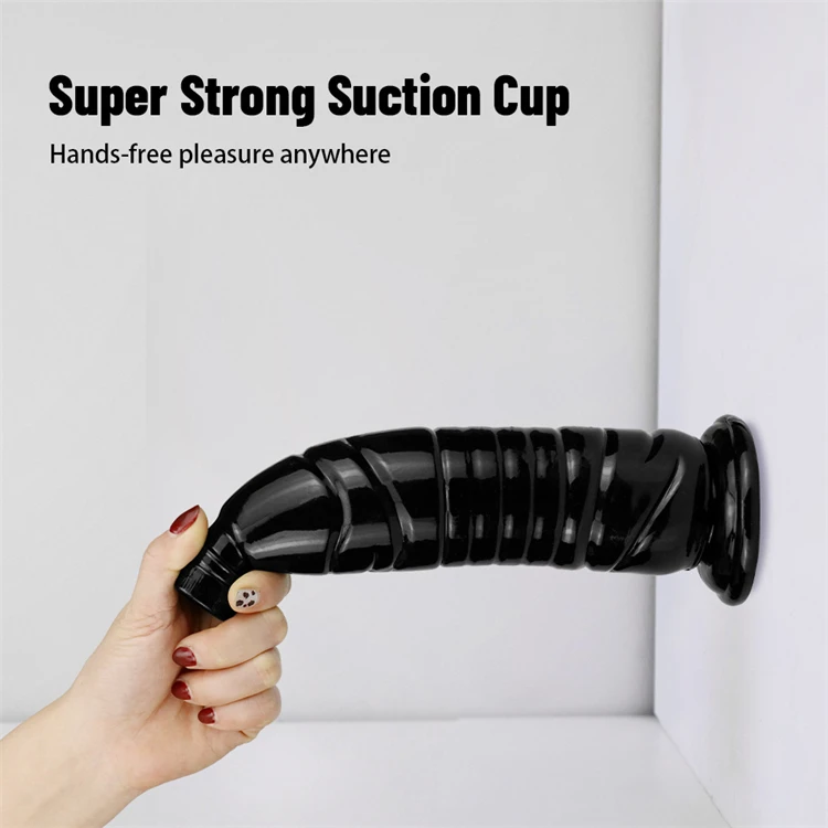 Mineral Water Bottle Shaped Simulation Large Phallus For Men/Women With Posterior Anal Plug Penis Transparent Masturbator