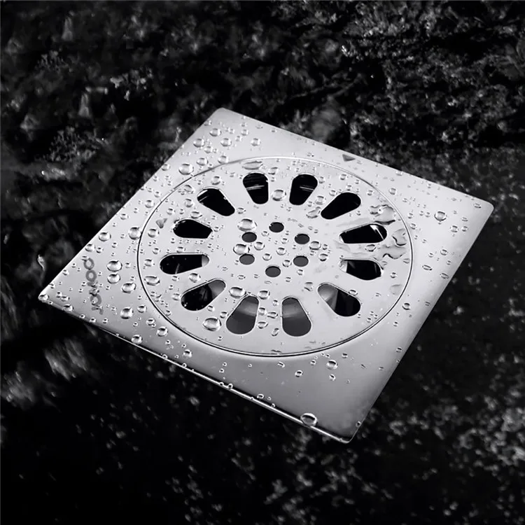 JOMOO Factory Price Large Flow Fast Drainage Stainless Steel Strainer Floor Drain Floor Drainer For Dry Area