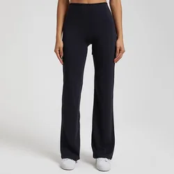 Women Stylish Soft Stretchy Lightweight Neon Color Quick Dry Flare Pants