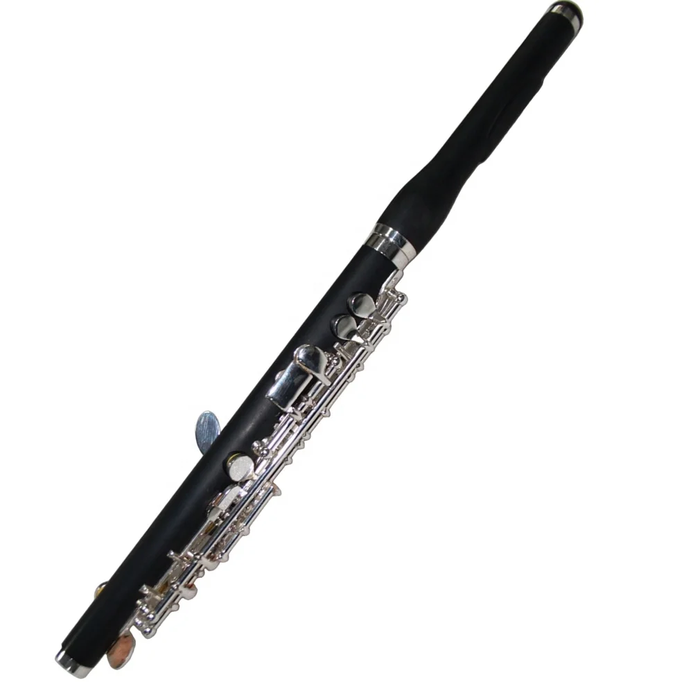 High Quality Silver plated Synthetic Wood Piccolo