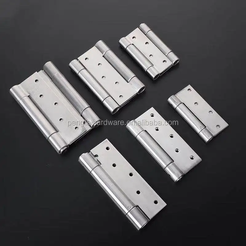 5inch Double swing hinge double opening hinge  automatic seft door closing hinge stainless steel material hot selling kinds