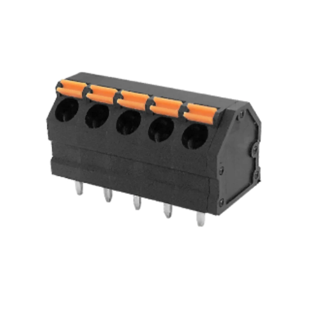 KFM736L-5.0 IDC26 Mini male terminal block breakout board connector PLC relay adapter DIN Rail Mounting Breakout board DG248-5.0