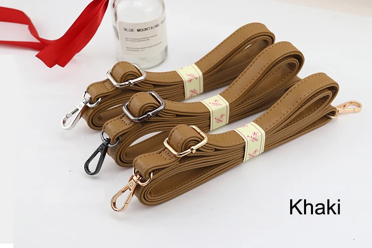 ZONESIN Multi Color Adjustable Thin Leather Bag Straps Purse Straps for Bag Handles Fake Leather Eco-friendly Customized Logo