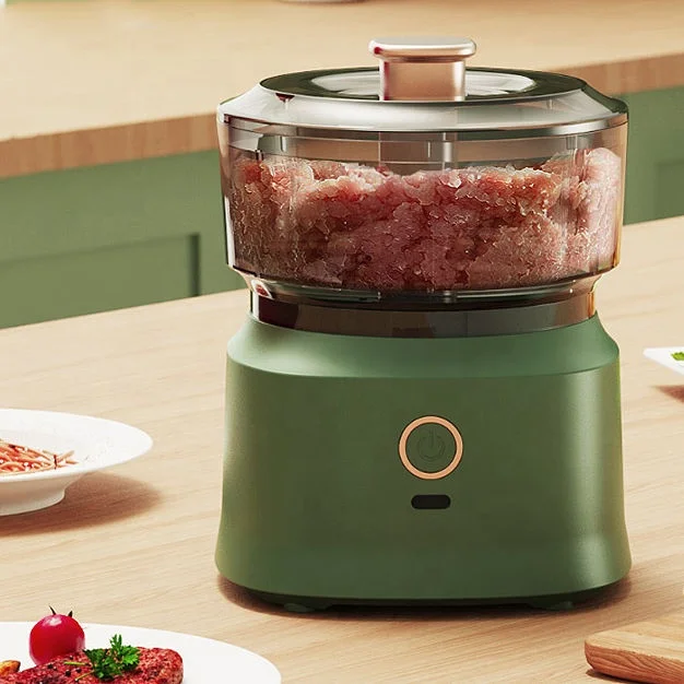 Hot Portable USB Ginger Garlic Vegetable Food Chopper Electric Mini Blender Mixer Baby Food Supplement Machine
