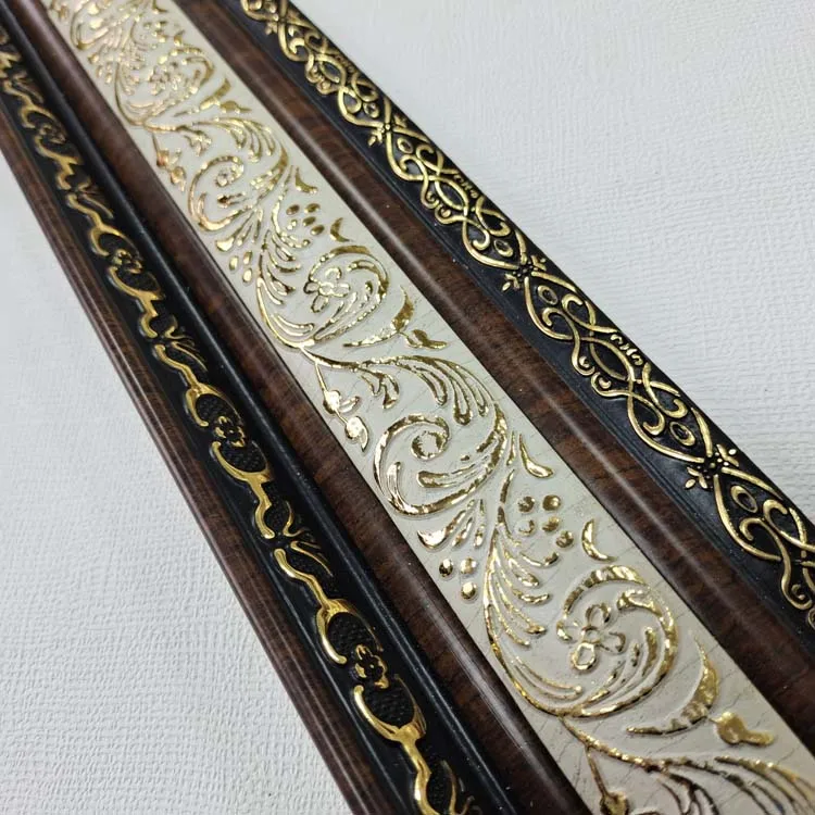 2023 up-to-date wholesale photo frame moulding Ps polystyrene frame ceiling moulding decora