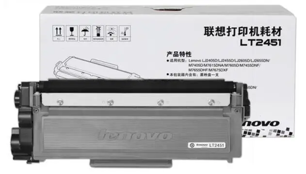 Леново LT2451 тонер-картридж M7605D 7615 7655 7675 2605 24 05 Селен-барабан